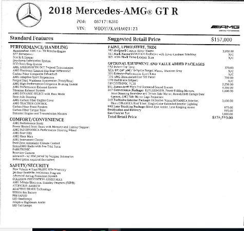 Used 2018 Mercedes-Benz AMG GT R for sale Sold at Maserati of Westport in Westport CT 06880 27