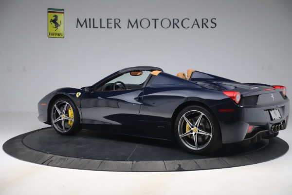 Used 2012 Ferrari 458 Spider for sale Sold at Maserati of Westport in Westport CT 06880 4