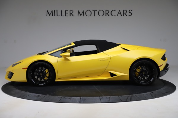 Used 2018 Lamborghini Huracan LP 580-2 Spyder for sale Sold at Maserati of Westport in Westport CT 06880 13