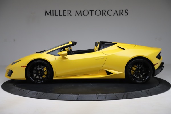 Used 2018 Lamborghini Huracan LP 580-2 Spyder for sale Sold at Maserati of Westport in Westport CT 06880 3