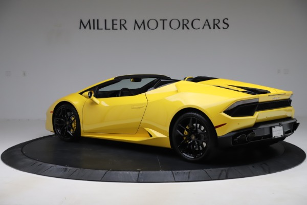 Used 2018 Lamborghini Huracan LP 580-2 Spyder for sale Sold at Maserati of Westport in Westport CT 06880 4