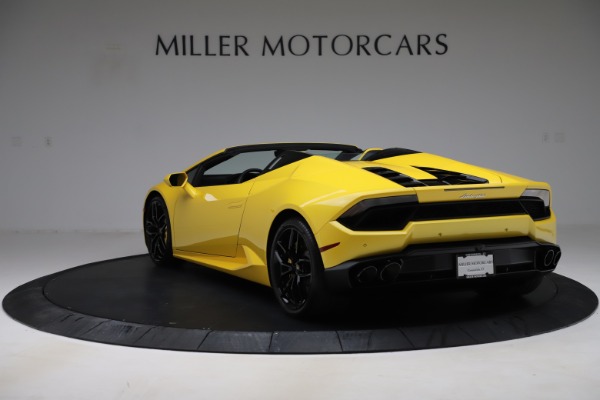 Used 2018 Lamborghini Huracan LP 580-2 Spyder for sale Sold at Maserati of Westport in Westport CT 06880 5