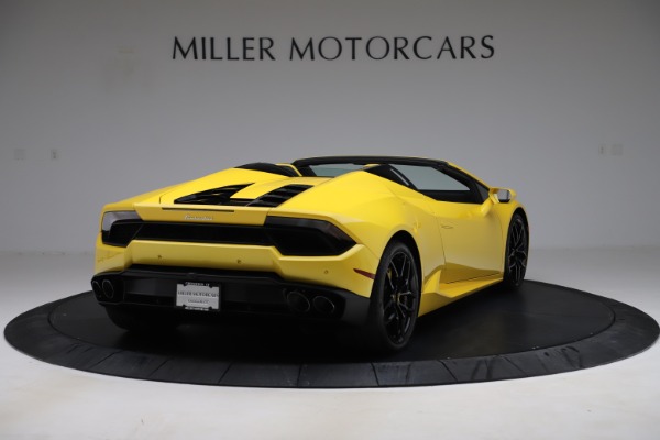 Used 2018 Lamborghini Huracan LP 580-2 Spyder for sale Sold at Maserati of Westport in Westport CT 06880 7