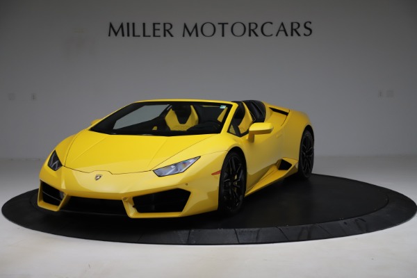 Used 2018 Lamborghini Huracan LP 580-2 Spyder for sale Sold at Maserati of Westport in Westport CT 06880 1