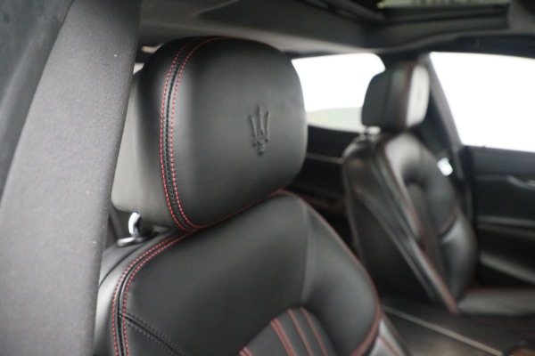 Used 2019 Maserati Ghibli S Q4 GranLusso for sale Sold at Maserati of Westport in Westport CT 06880 26