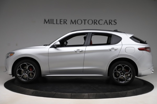 New 2020 Alfa Romeo Stelvio Ti Sport Q4 for sale Sold at Maserati of Westport in Westport CT 06880 3