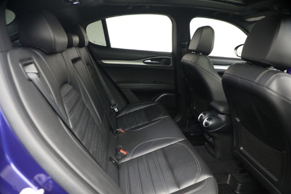 Used 2020 Alfa Romeo Stelvio Ti Sport Q4 for sale $23,900 at Maserati of Westport in Westport CT 06880 17