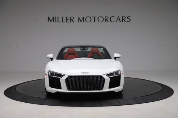 Used 2017 Audi R8 5.2 quattro V10 Spyder for sale Sold at Maserati of Westport in Westport CT 06880 12