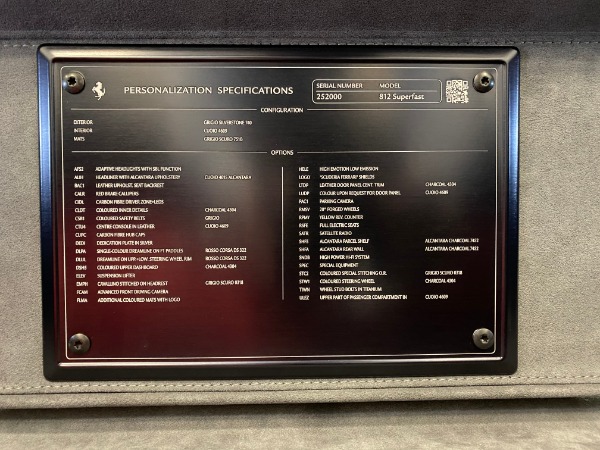 Used 2020 Ferrari 812 Superfast for sale $399,900 at Maserati of Westport in Westport CT 06880 20