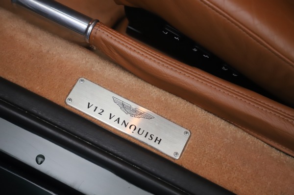 Used 2003 Aston Martin V12 Vanquish Coupe for sale Sold at Maserati of Westport in Westport CT 06880 16