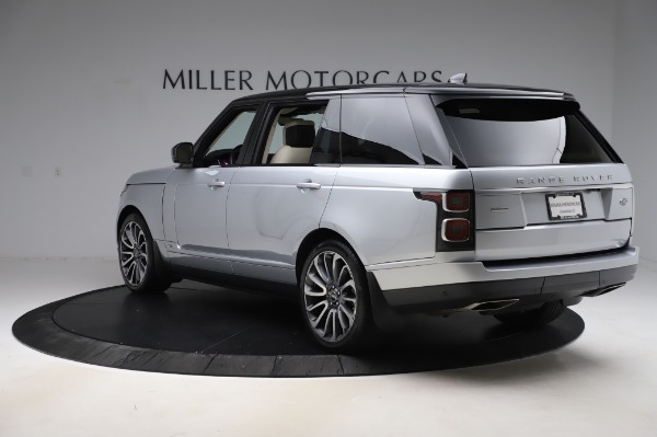 Used 2019 Land Rover Range Rover Supercharged LWB for sale Sold at Maserati of Westport in Westport CT 06880 5