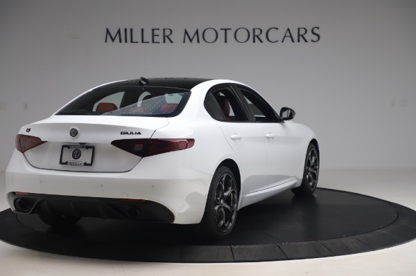 New 2020 Alfa Romeo Giulia Ti Sport Q4 for sale Sold at Maserati of Westport in Westport CT 06880 7