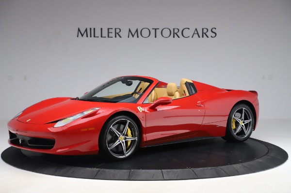 Used 2013 Ferrari 458 Spider for sale Sold at Maserati of Westport in Westport CT 06880 2