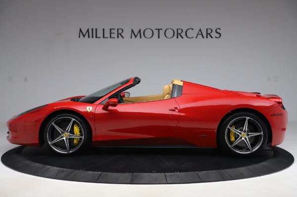 Used 2013 Ferrari 458 Spider for sale Sold at Maserati of Westport in Westport CT 06880 3