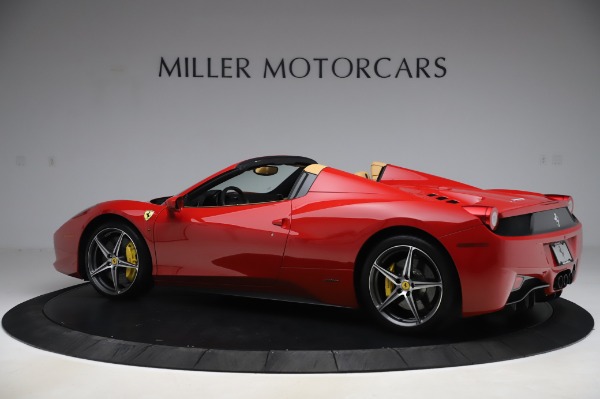 Used 2013 Ferrari 458 Spider for sale Sold at Maserati of Westport in Westport CT 06880 4
