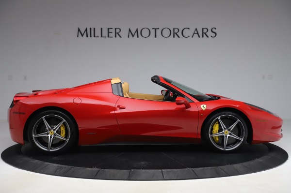 Used 2013 Ferrari 458 Spider for sale Sold at Maserati of Westport in Westport CT 06880 9
