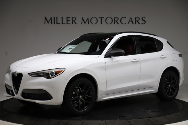 New 2021 Alfa Romeo Stelvio Ti Sport Q4 for sale Sold at Maserati of Westport in Westport CT 06880 2