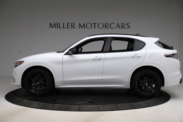 New 2021 Alfa Romeo Stelvio Ti Sport Q4 for sale Sold at Maserati of Westport in Westport CT 06880 3