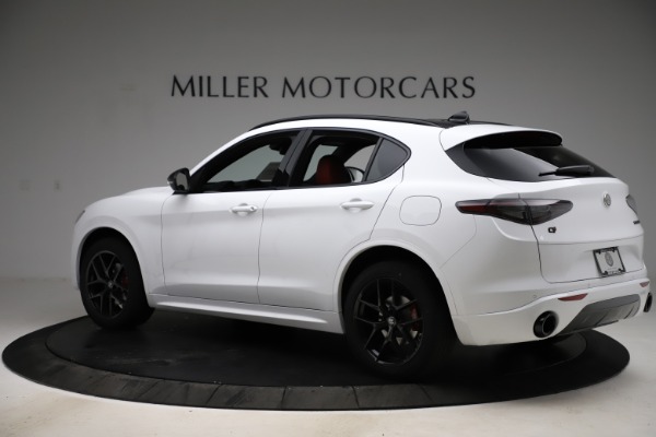 New 2021 Alfa Romeo Stelvio Ti Sport Q4 for sale Sold at Maserati of Westport in Westport CT 06880 4