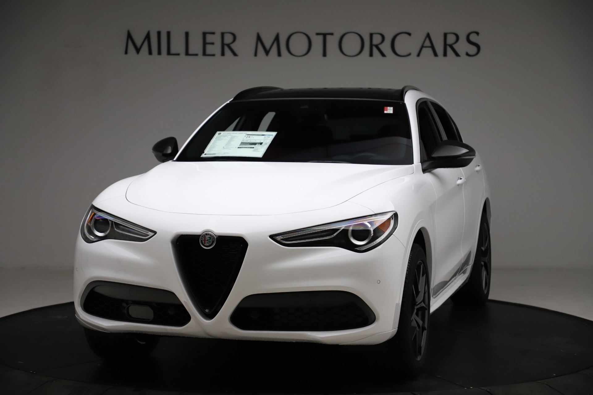 New 2021 Alfa Romeo Stelvio Ti Sport Q4 for sale Sold at Maserati of Westport in Westport CT 06880 1