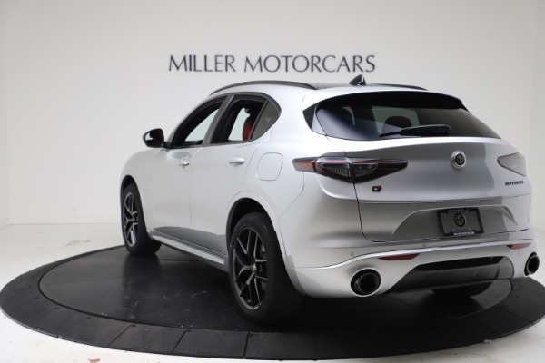 New 2021 Alfa Romeo Stelvio Ti Sport Q4 for sale Sold at Maserati of Westport in Westport CT 06880 5