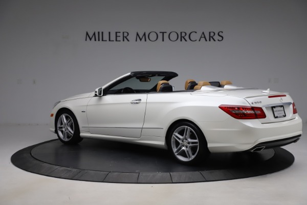 Used 2012 Mercedes-Benz E-Class E 550 for sale Sold at Maserati of Westport in Westport CT 06880 3