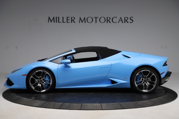 Used 2016 Lamborghini Huracan LP 610-4 Spyder for sale Sold at Maserati of Westport in Westport CT 06880 14