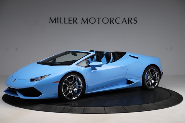 Used 2016 Lamborghini Huracan LP 610-4 Spyder for sale Sold at Maserati of Westport in Westport CT 06880 2