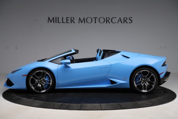 Used 2016 Lamborghini Huracan LP 610-4 Spyder for sale Sold at Maserati of Westport in Westport CT 06880 3