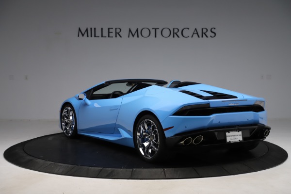 Used 2016 Lamborghini Huracan LP 610-4 Spyder for sale Sold at Maserati of Westport in Westport CT 06880 5