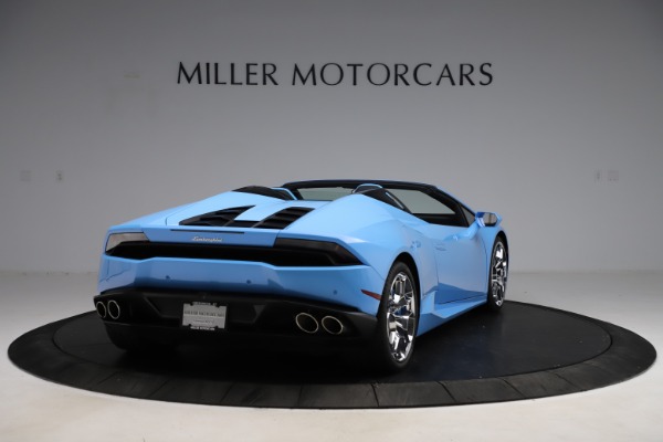 Used 2016 Lamborghini Huracan LP 610-4 Spyder for sale Sold at Maserati of Westport in Westport CT 06880 7