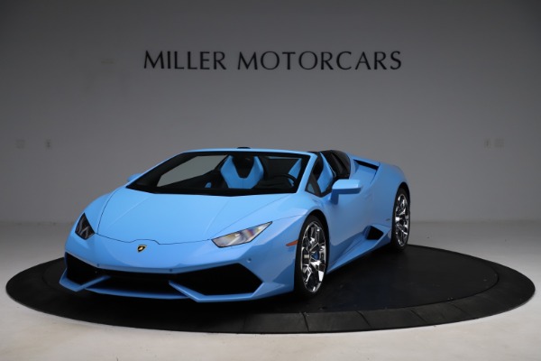 Used 2016 Lamborghini Huracan LP 610-4 Spyder for sale Sold at Maserati of Westport in Westport CT 06880 1