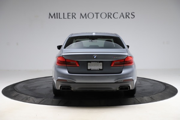 Used 2018 BMW 5 Series M550i xDrive for sale $49,900 at Maserati of Westport in Westport CT 06880 6