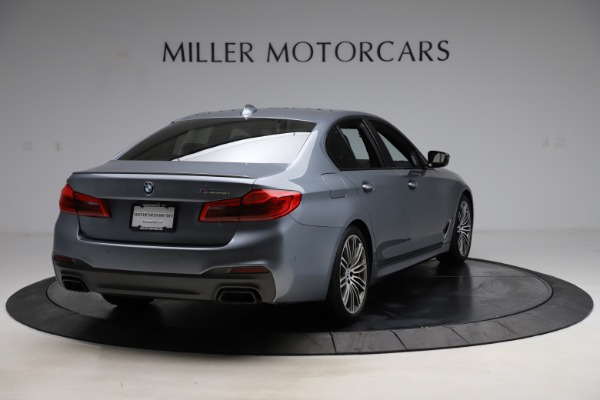 Used 2018 BMW 5 Series M550i xDrive for sale $49,900 at Maserati of Westport in Westport CT 06880 7