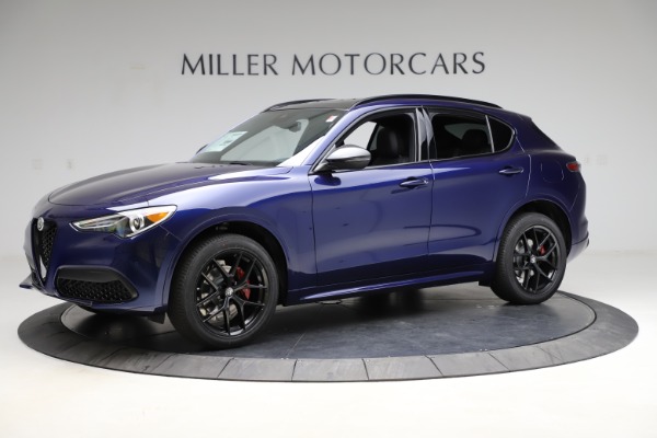 New 2021 Alfa Romeo Stelvio Ti Sport Q4 for sale Sold at Maserati of Westport in Westport CT 06880 2