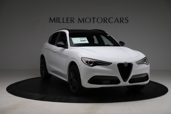 New 2021 Alfa Romeo Stelvio Ti Sport Q4 for sale Sold at Maserati of Westport in Westport CT 06880 13