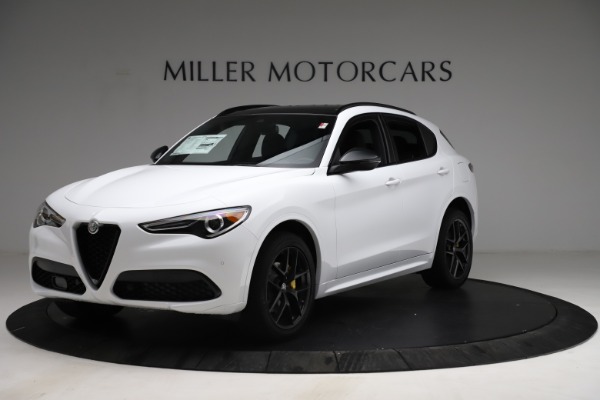 New 2021 Alfa Romeo Stelvio Ti Sport Q4 for sale Sold at Maserati of Westport in Westport CT 06880 2