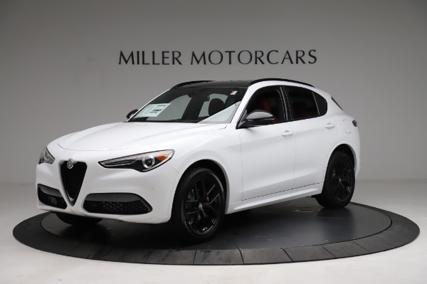 New 2021 Alfa Romeo Stelvio Ti Sport Q4 for sale Sold at Maserati of Westport in Westport CT 06880 2