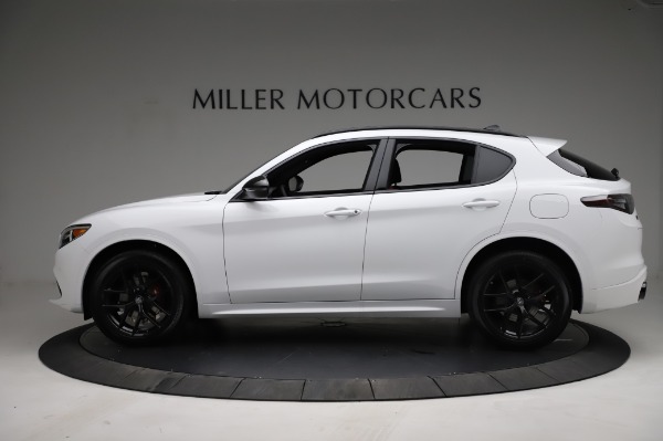 New 2021 Alfa Romeo Stelvio Ti Sport Q4 for sale Sold at Maserati of Westport in Westport CT 06880 3