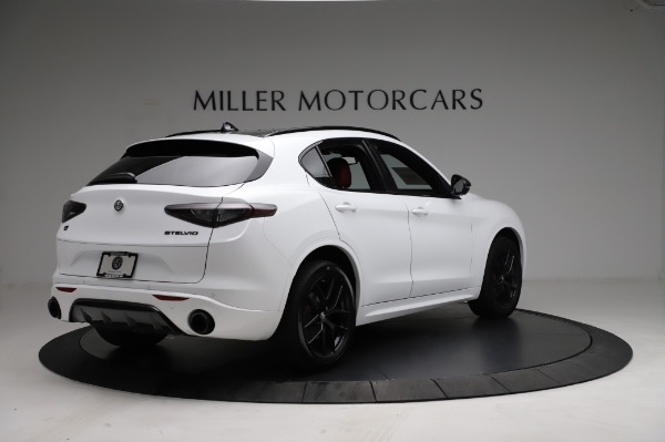 New 2021 Alfa Romeo Stelvio Ti Sport Q4 for sale Sold at Maserati of Westport in Westport CT 06880 7