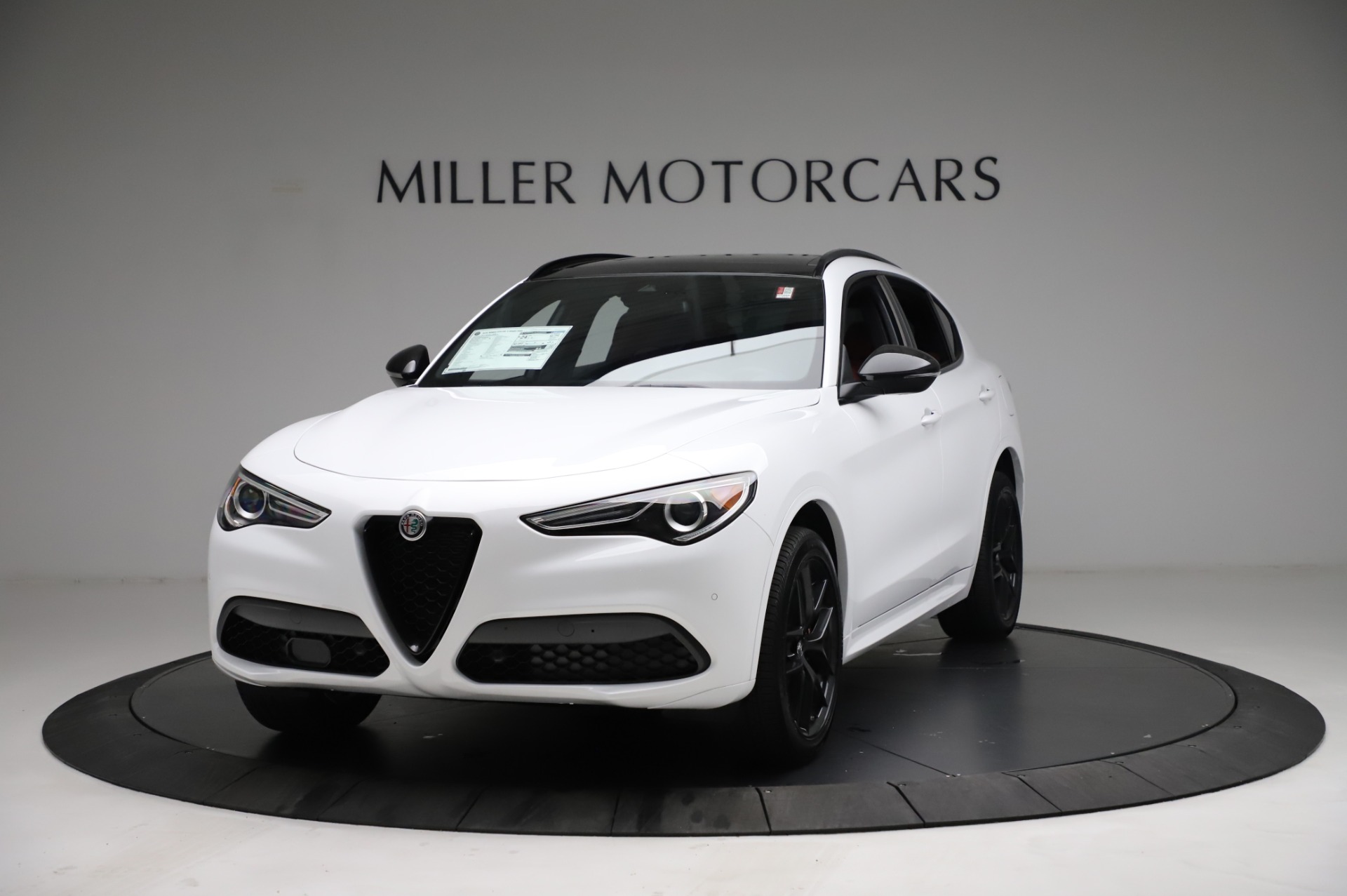 New 2021 Alfa Romeo Stelvio Ti Sport Q4 for sale Sold at Maserati of Westport in Westport CT 06880 1