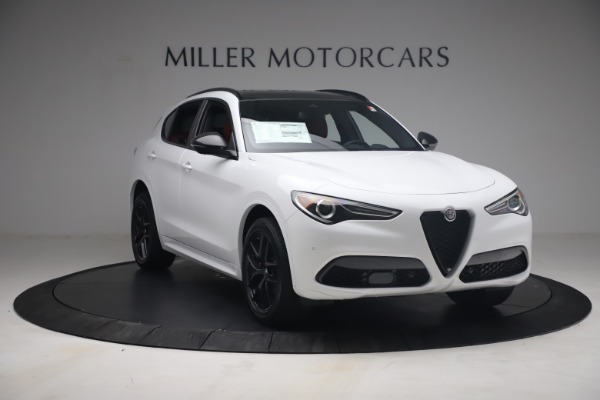 New 2021 Alfa Romeo Stelvio Ti Sport Q4 for sale Sold at Maserati of Westport in Westport CT 06880 12