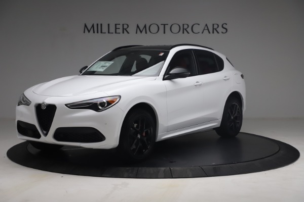 New 2021 Alfa Romeo Stelvio Ti Sport Q4 for sale Sold at Maserati of Westport in Westport CT 06880 2