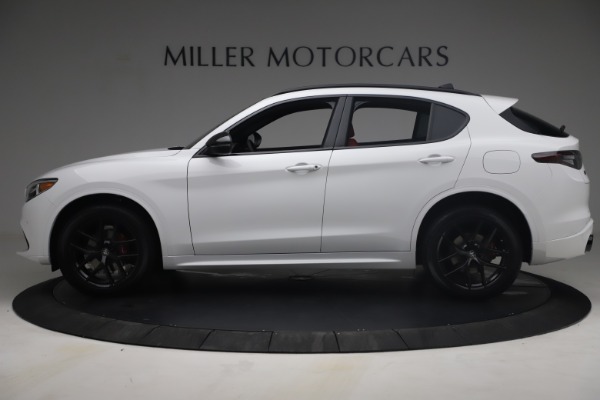 New 2021 Alfa Romeo Stelvio Ti Sport Q4 for sale Sold at Maserati of Westport in Westport CT 06880 3