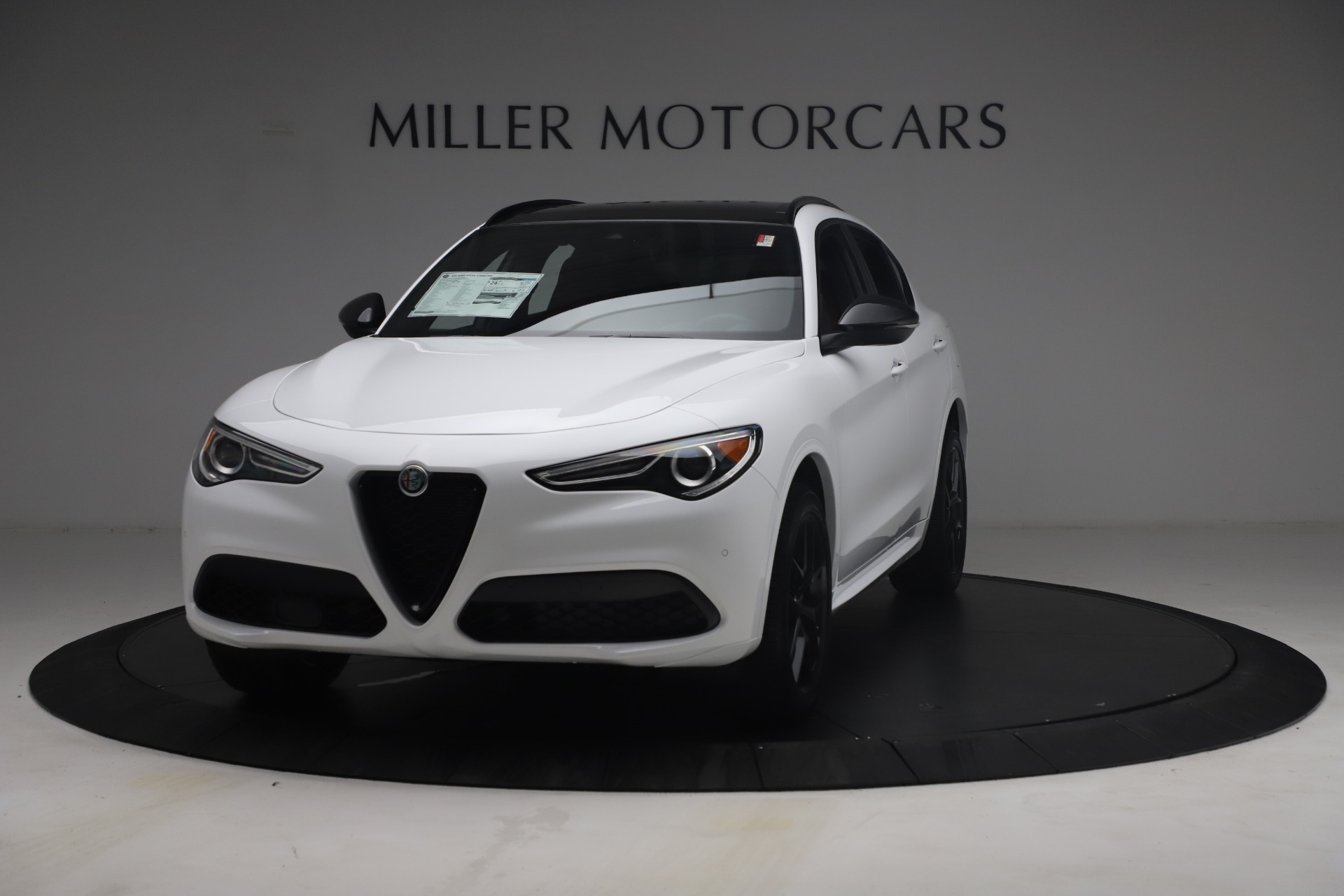 New 2021 Alfa Romeo Stelvio Ti Sport Q4 for sale Sold at Maserati of Westport in Westport CT 06880 1