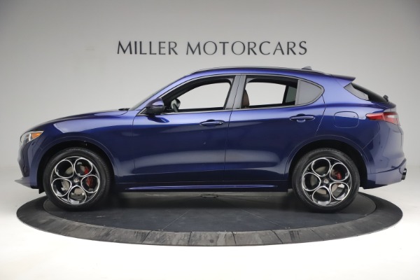 New 2021 Alfa Romeo Stelvio Ti Sport Q4 for sale Sold at Maserati of Westport in Westport CT 06880 3