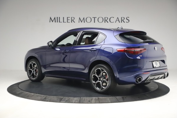 New 2021 Alfa Romeo Stelvio Ti Sport Q4 for sale Sold at Maserati of Westport in Westport CT 06880 4