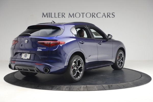 New 2021 Alfa Romeo Stelvio Ti Sport Q4 for sale Sold at Maserati of Westport in Westport CT 06880 7