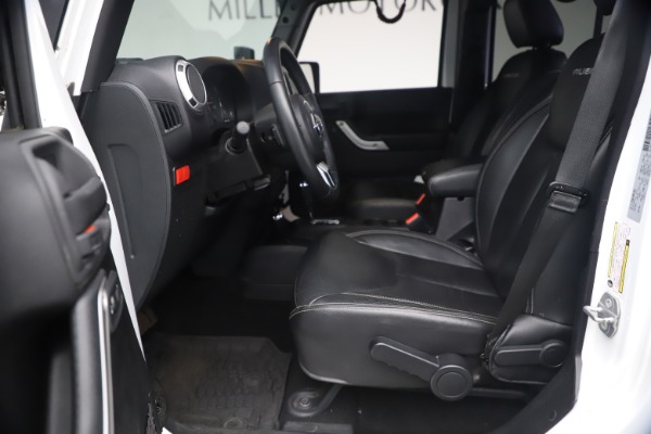 Used 2015 Jeep Wrangler Unlimited Rubicon Hard Rock for sale Sold at Maserati of Westport in Westport CT 06880 15