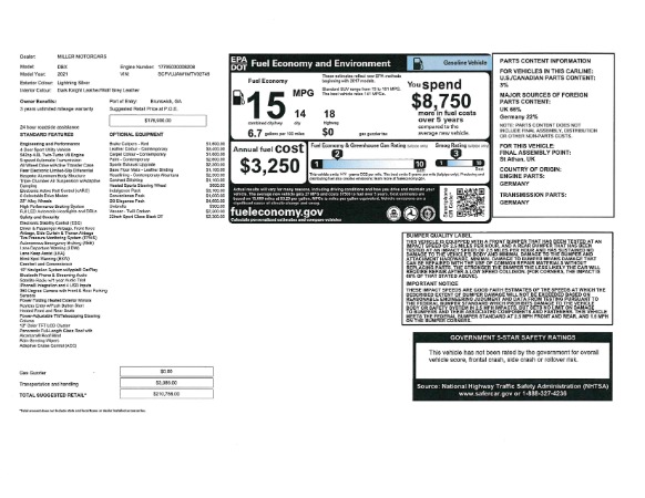 New 2021 Aston Martin DBX for sale Sold at Maserati of Westport in Westport CT 06880 24